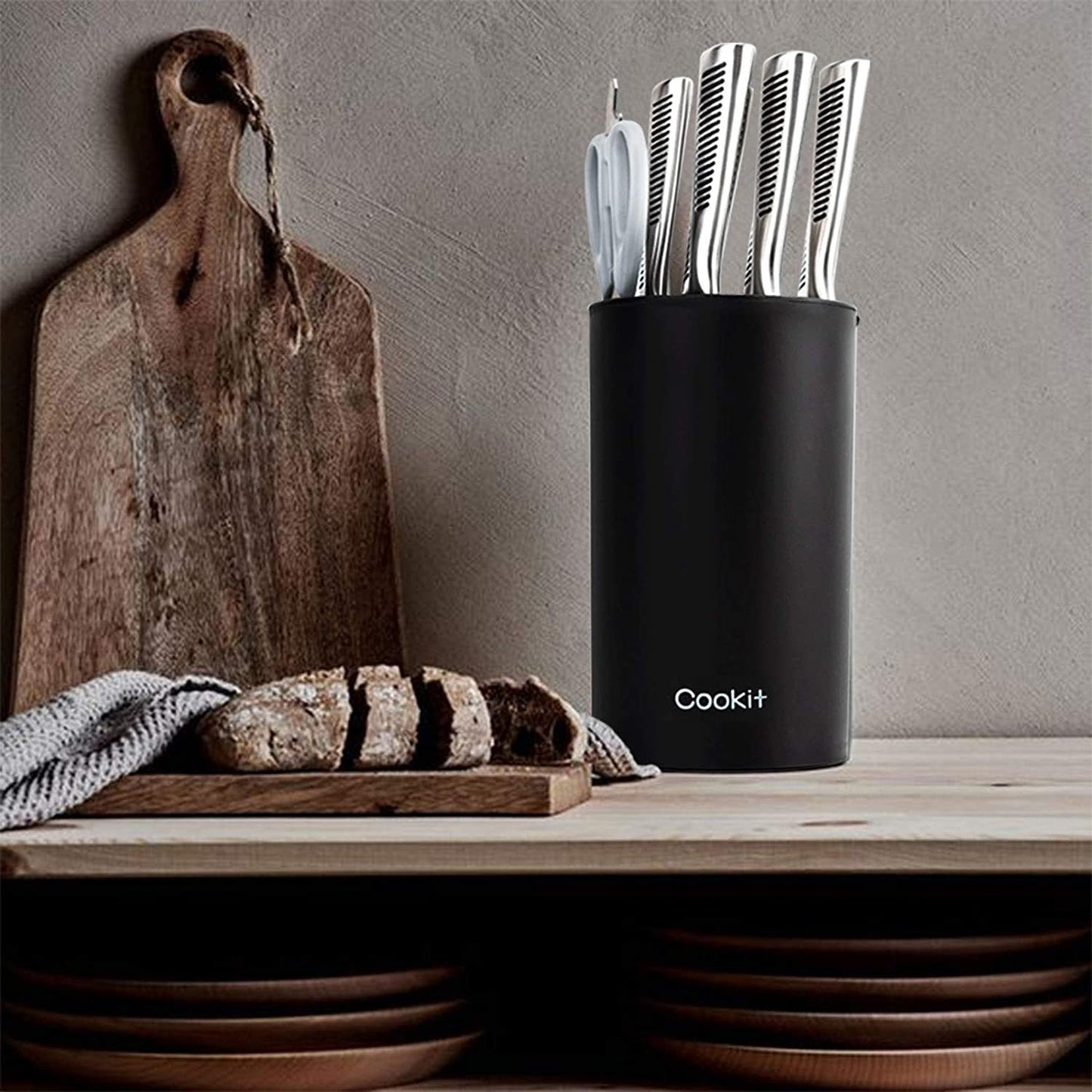Universal Double-Layer Knife Block Holder