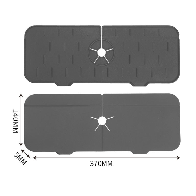 Kitchen Silicone Faucet Absorbent Mat