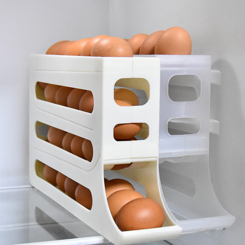 4-Layer Automatic Egg Roller Storage Tray