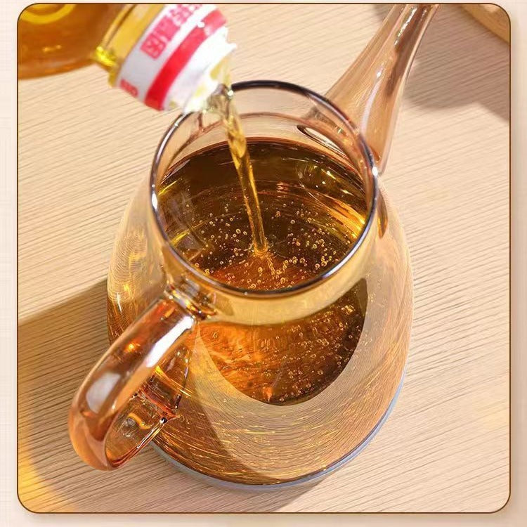 Kitchen Oiler Borosilicate Glass Condiment Bottle