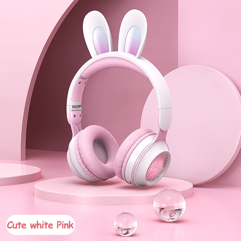 Wireless Rabbit Ear Luminous Extendable Headphones