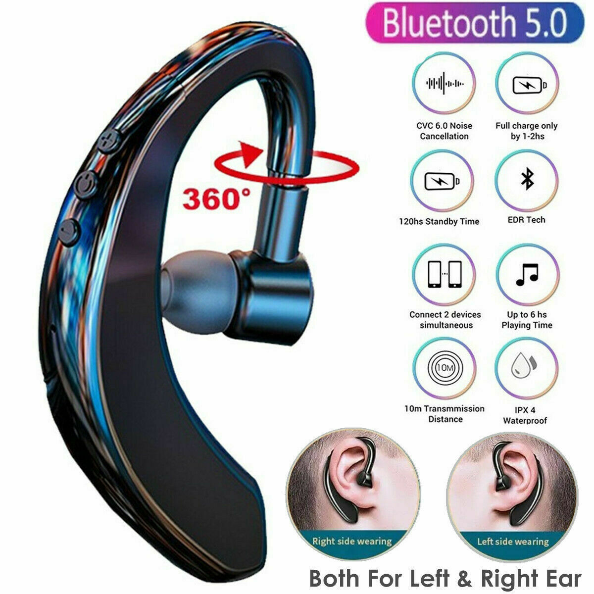 Bluetooth 5.0 Earpiece