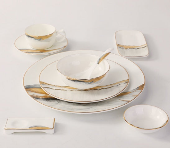 Bone China Hotel Tableware Set Chinese Style Success