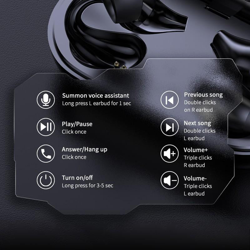 Bluetooth 5.2 Bone Conduction Headphones