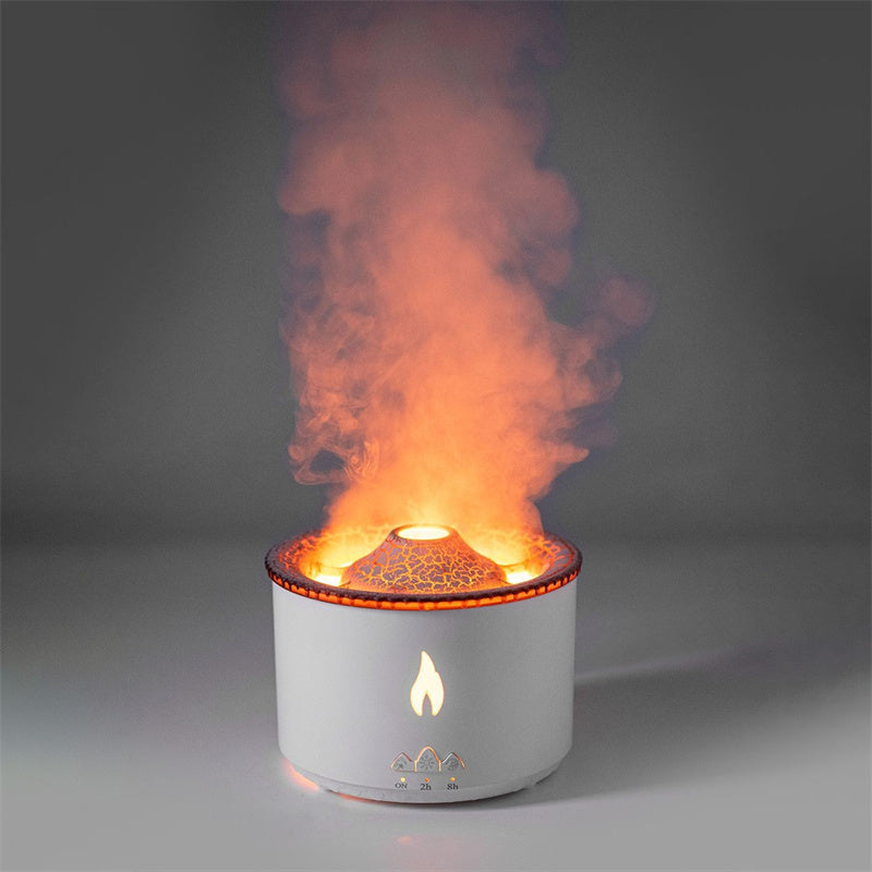 Creative Volcano Aromatherapy Flame Lamp