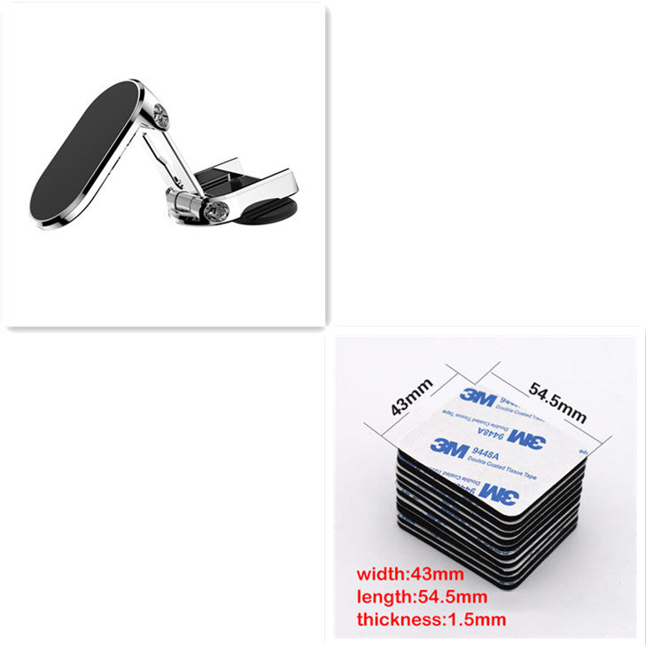 Foldable Metal Magnetic Car Phone Holder