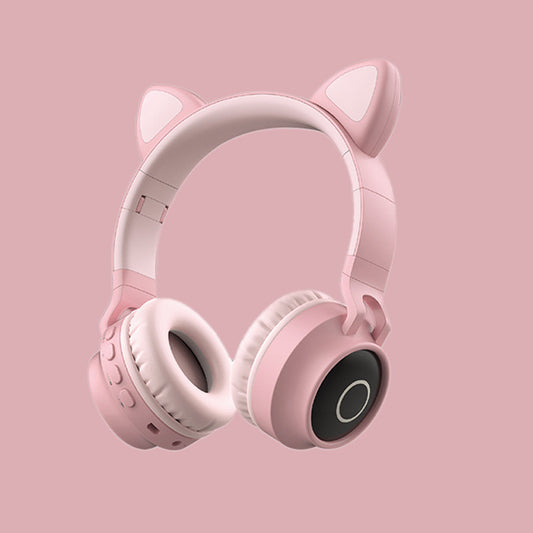 LED Cat Ear Wireless Bluetooth Headphones