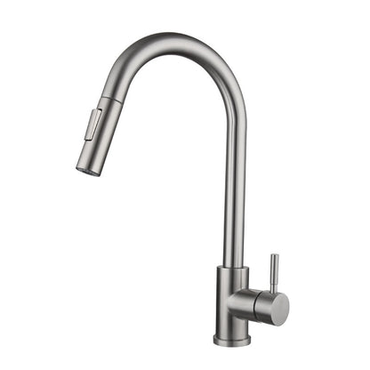 Kitchen Stainless Steel Pull-out Retractable Faucet