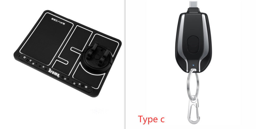 1500mAh Mini Power Pod Keychain Charger