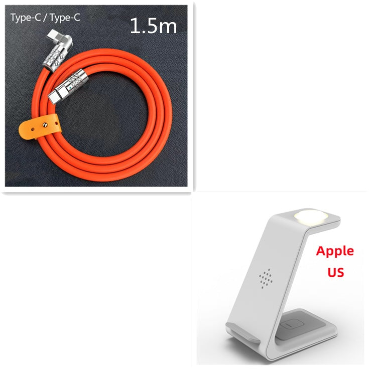 3-in-1 Fast Charging Wireless Stand & Dock