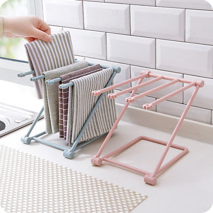 Foldable Dishcloth Shelf & Kitchen Organizer