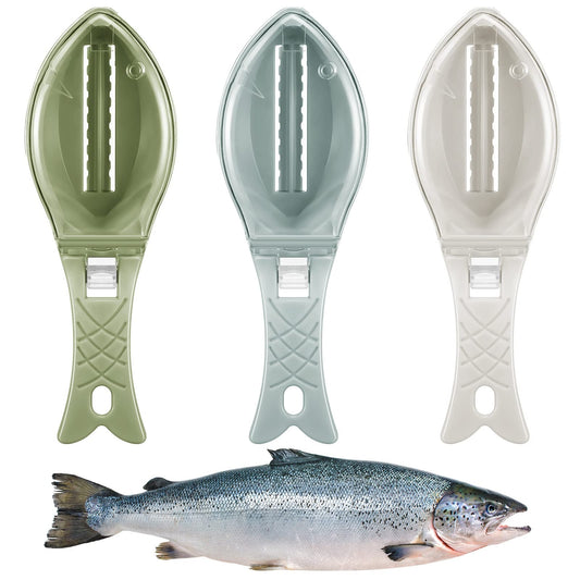 Fish Skin Scaler & Scale Scraping Brush Tool
