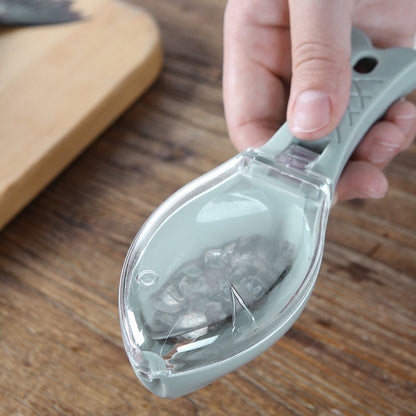 Fish Skin Scaler & Scale Scraping Brush Tool