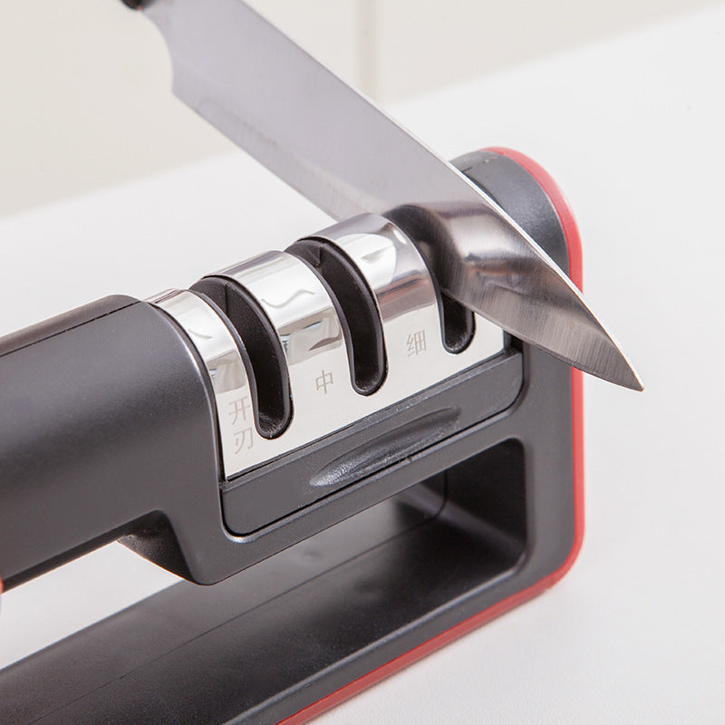 3-Stage Diamond Knife Sharpener