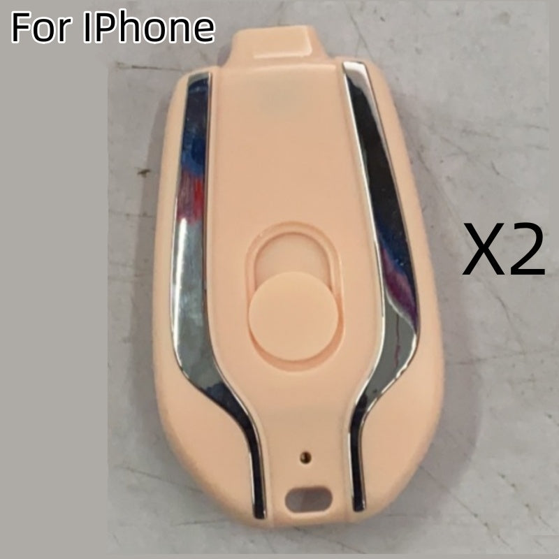 1500mAh Mini Power Pod Keychain Charger