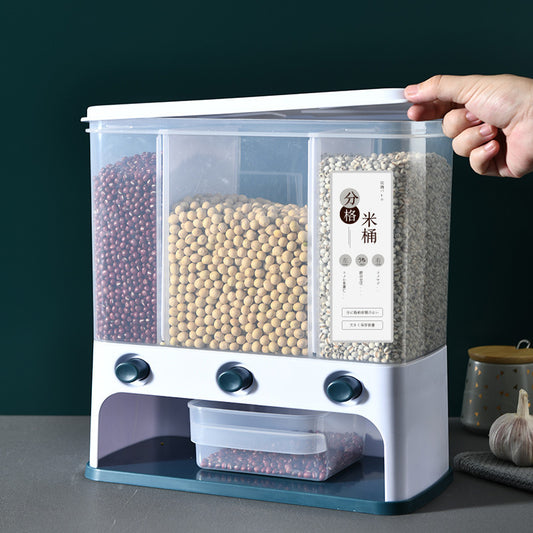 Wall-mounted Clear Food Storage