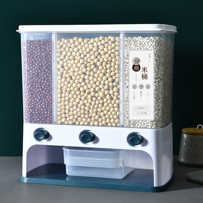 Wall-mounted Clear Food Storage