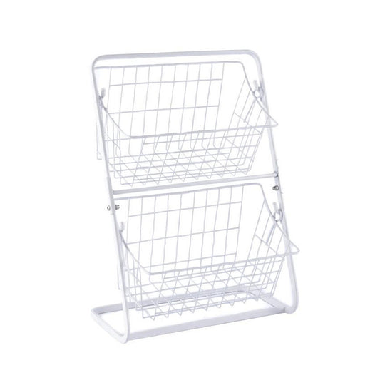 Stainless Steel Multilayer Spice and Fruit Kitchen Storage Rack