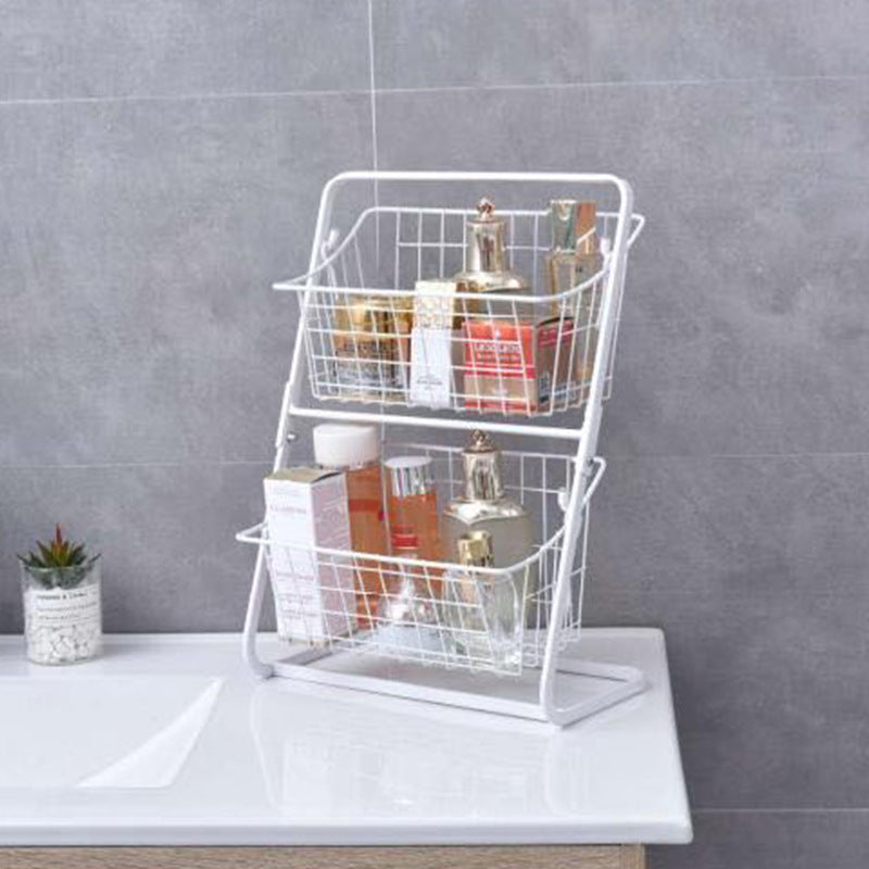 Stainless Steel Multilayer Spice and Fruit Kitchen Storage Rack