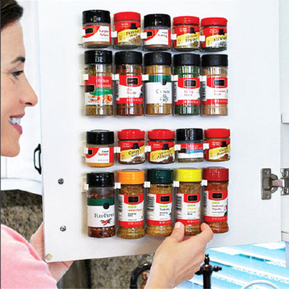Clip N Store Spice Rack and Bottle Storage