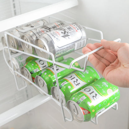 Double-Layer Cans and Coke Kitchen Storage Rack