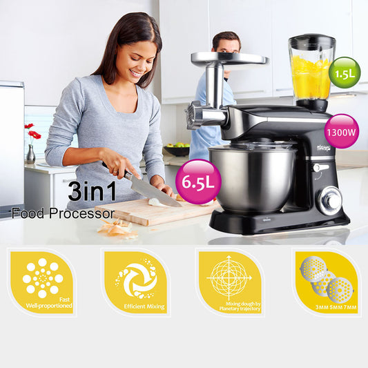 3-in-1 Multi-Function Household Cooking Machine