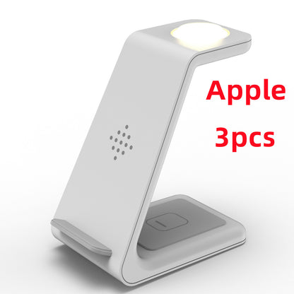 3-in-1 Fast Charging Wireless Stand & Dock