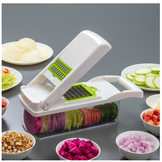 Multi-function double-head vegetable cutter