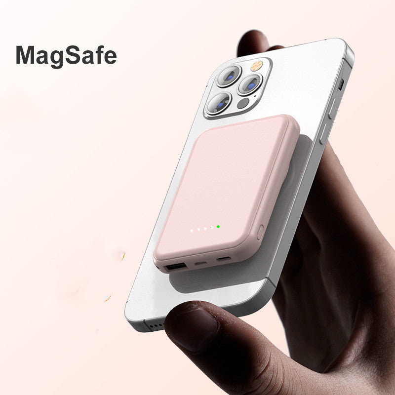 Mini Magnetic Wireless Power Bank 5000mAh