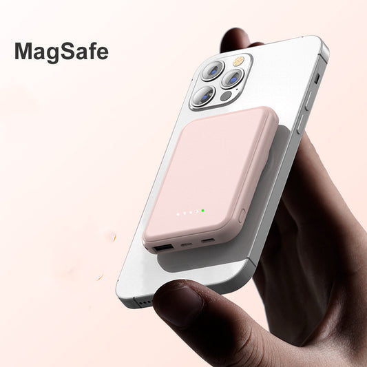 Mini Magnetic Wireless Power Bank 5000mAh