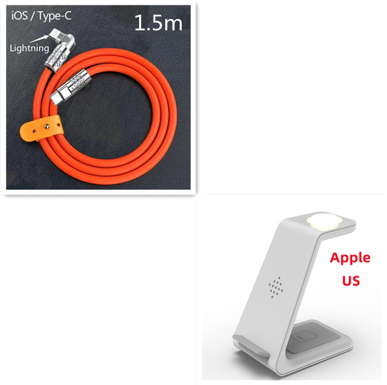 3-in-1 Fast Charging Wireless Stand & Dock