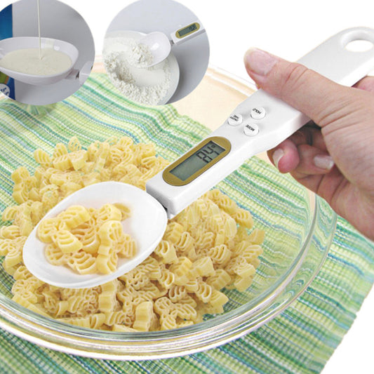 LCD Digital Kitchen Scale & Measuring Spoon