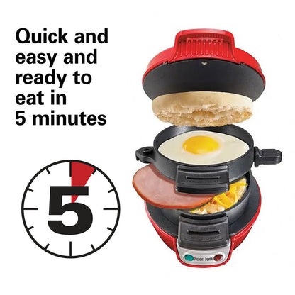 110V Hamburger & Sandwich Maker Toaster