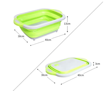 Household  Multifunctional Anvil Board Washing Basket