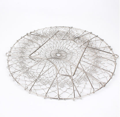 Stainless Steel Foldable Deep Fry Basket