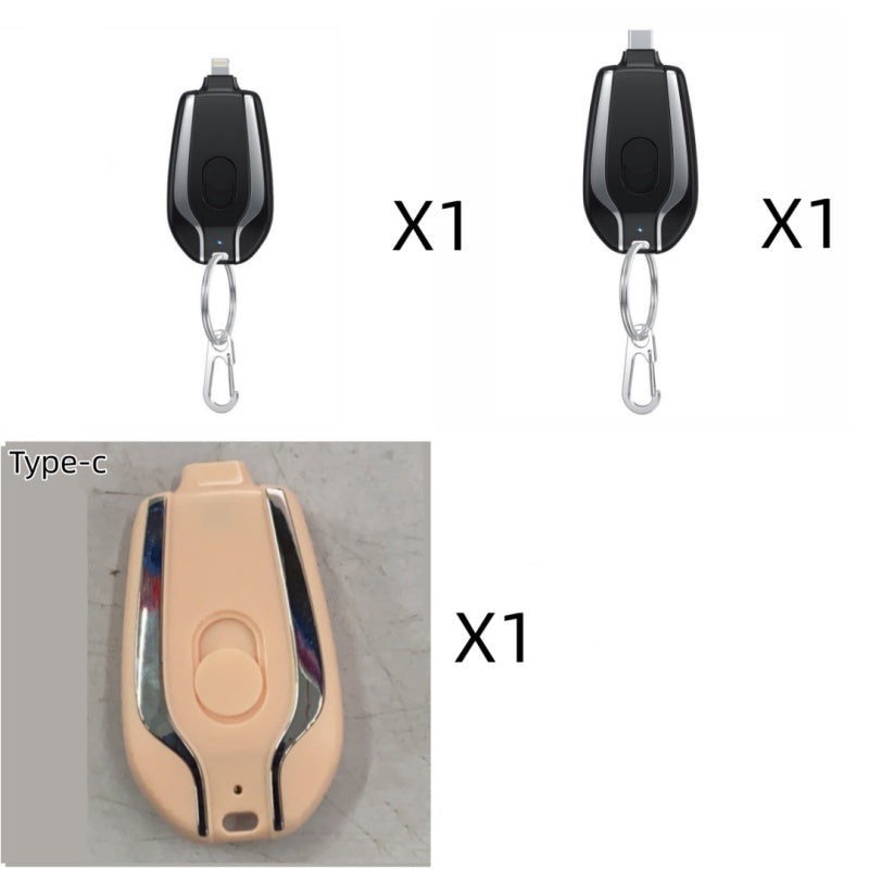 1500mAh Mini Power Pod Keychain Charger