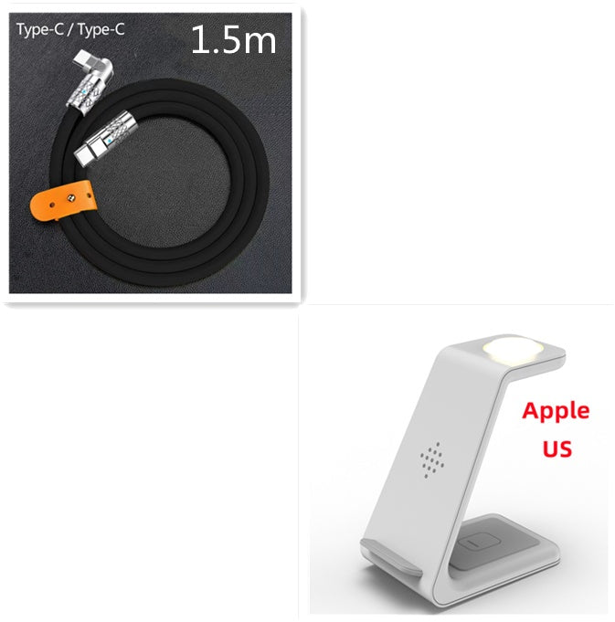 3-in-1 Fast Charging Wireless Stand & Dock