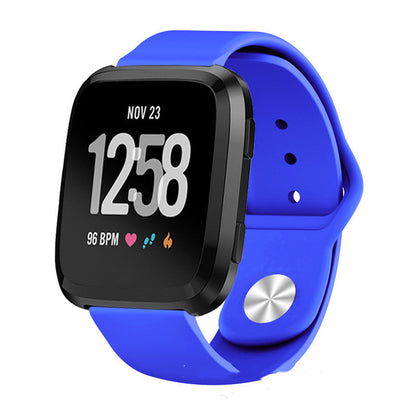 Durable Monochrome Silicone Strap