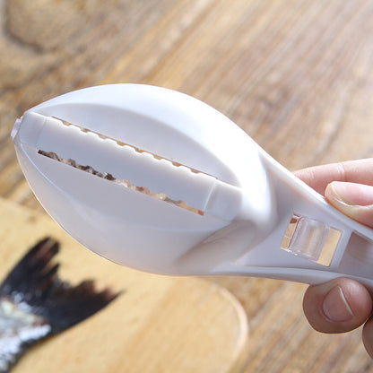 Fish Skin Scaler & Scale Scraping Brush Tool