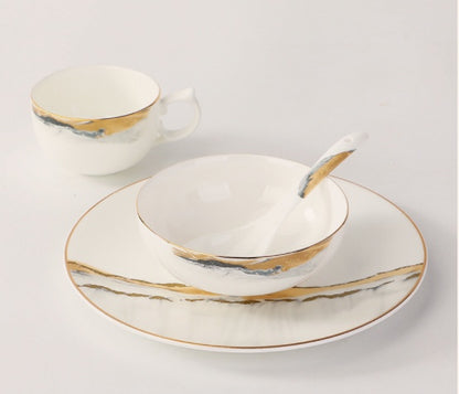 Bone China Hotel Tableware Set Chinese Style Success