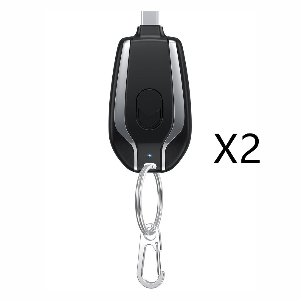1500mAh Mini Power Pod Keychain Charger