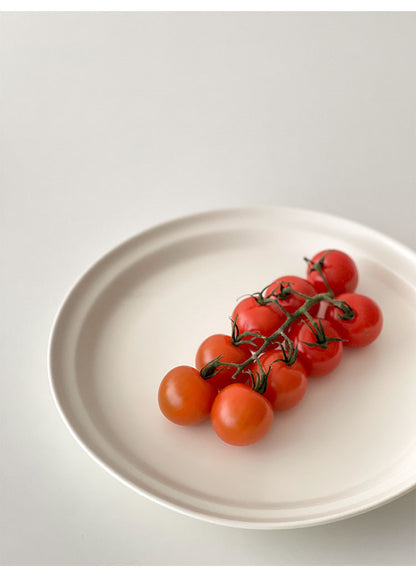 Simple Matte High-end Tableware Ceramic Plate
