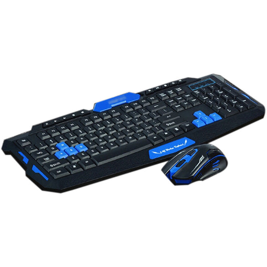 HK8100 2.4G Wireless Gaming Keyboard & Mouse Combo for Laptop