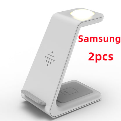 3-in-1 Fast Charging Wireless Stand & Dock