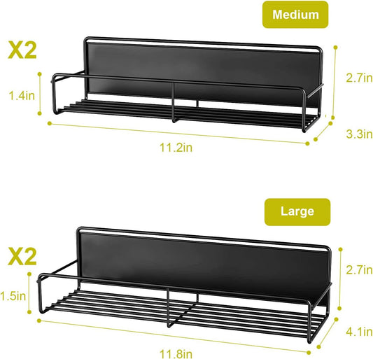 Magnetic Spice Rack for Refrigerator