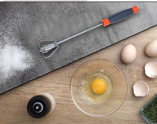 Stainless Steel Manual Egg Beater