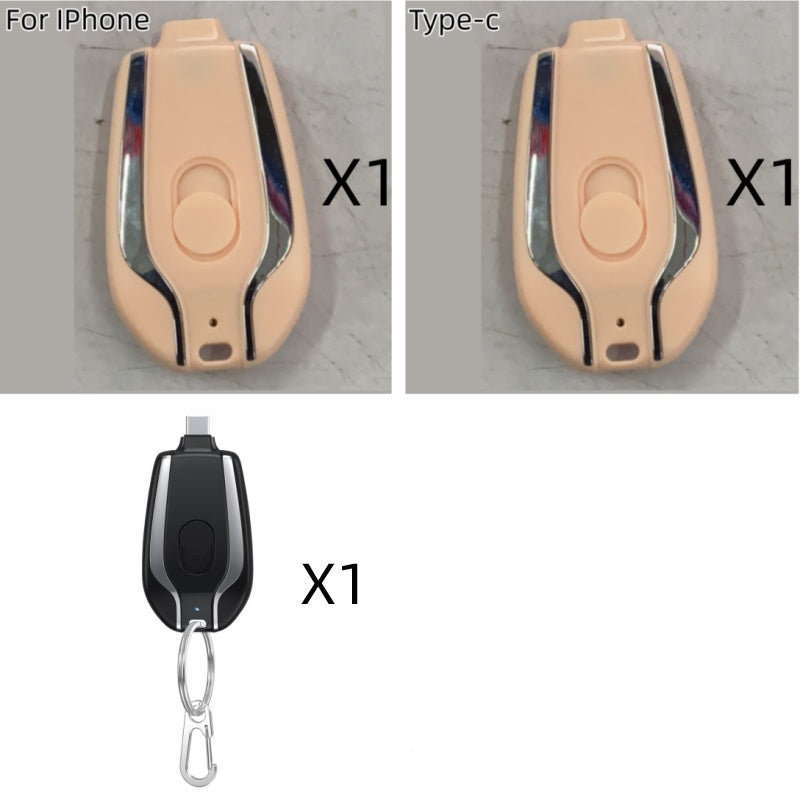 1500mAh Mini Power Pod Keychain Charger