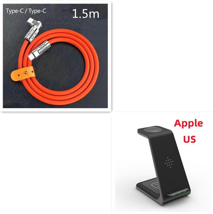 3-in-1 Fast Charging Wireless Stand & Dock