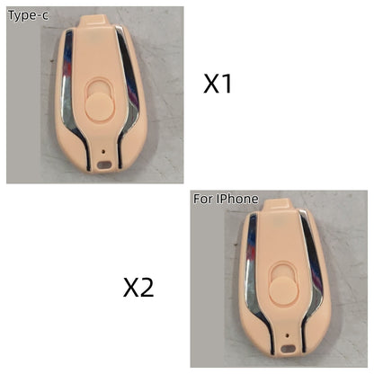 1500mAh Mini Power Pod Keychain Charger