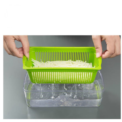 Multi-function double-head vegetable cutter